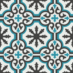 Encaustic cement tile EVA MT12 - 4 tiles