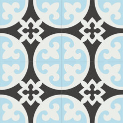 Encaustic cement tile EMMA MT45 - 4 tiles