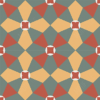 Encaustic cement tile AISHA MT580 - 4tiles