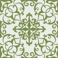 Encaustic cement tile CARYA MT521 - 4 tiles